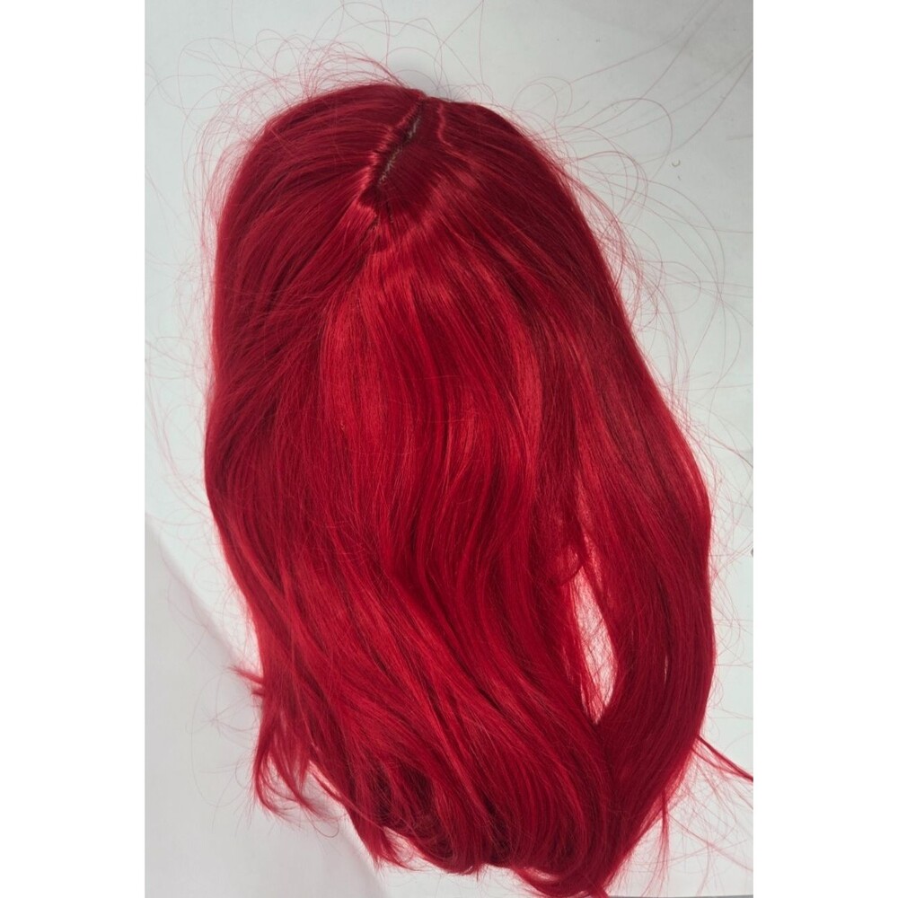 Disney Nightmare Before Christmas Sally Red Wig Costume Goth Alt Cosplay One Siz